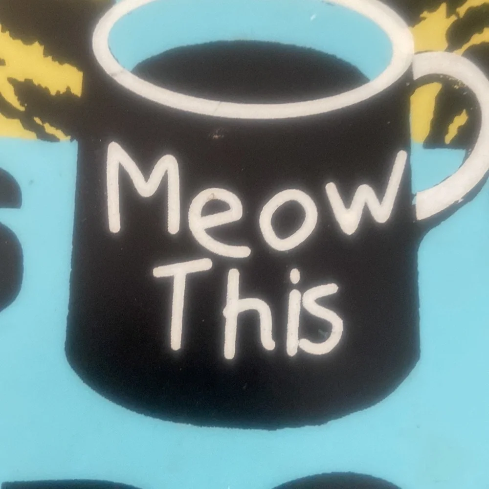 10 x 10” Metal sign “If I can’t have my morning coffee I might as well be a dog” - Picture 3 of 6